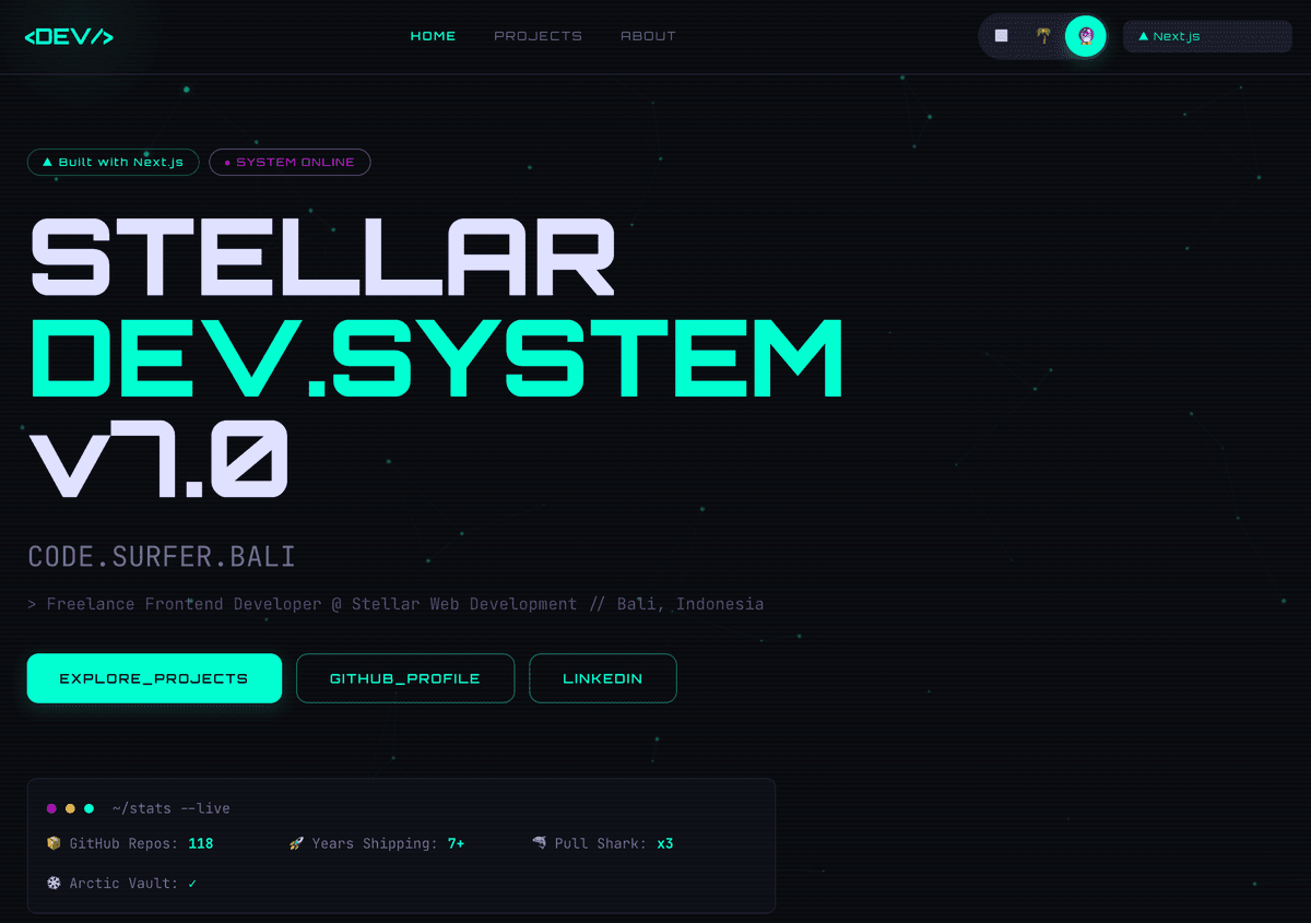 Cyberpunk theme concept